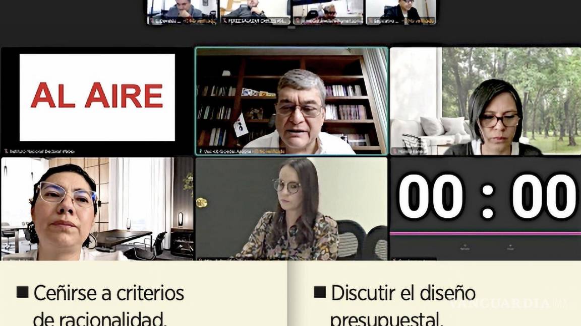 $!El INE instaló la comisión que diseñar su gasto para 2025.