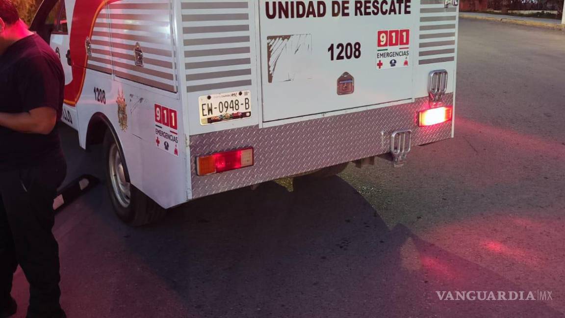 Descuidada mujer arrolla a su hijo de 9 años con su camioneta, al sur de Saltillo