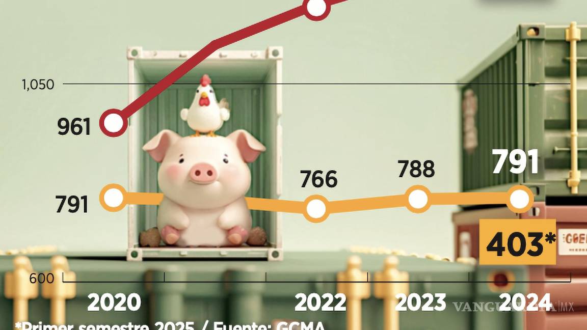 $!Juan Carlos Anaya, director general de GCMA, consideró que aplicar tarifas a los casos puntuales del pollo y cerdo permitirá diversificar la fuente de mercados del País.