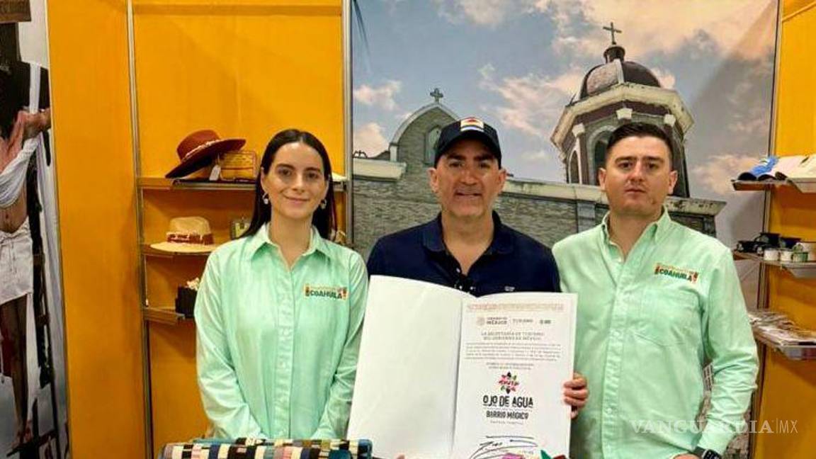 $!Mario Mata Quintero recibió el título de Barrio Mágico en nombre de Saltillo, destacando su rica herencia cultural y tradición arraigada.