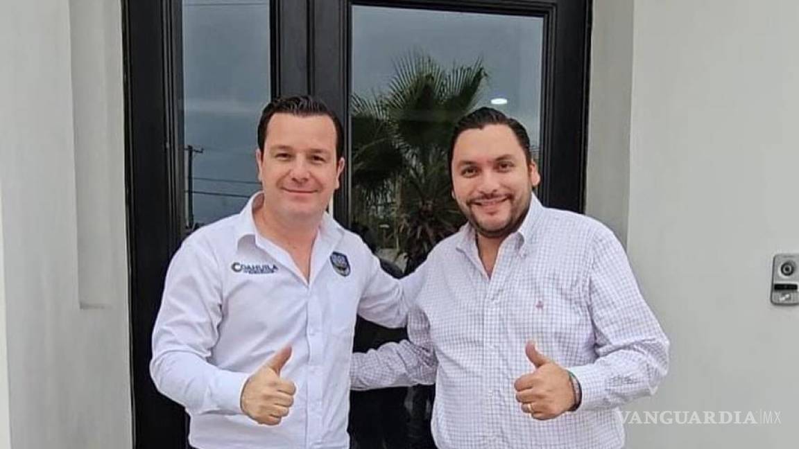 Carlos Villarreal, alcalde electo de Monclova, se reúne con secretario de Seguridad en Coahuila