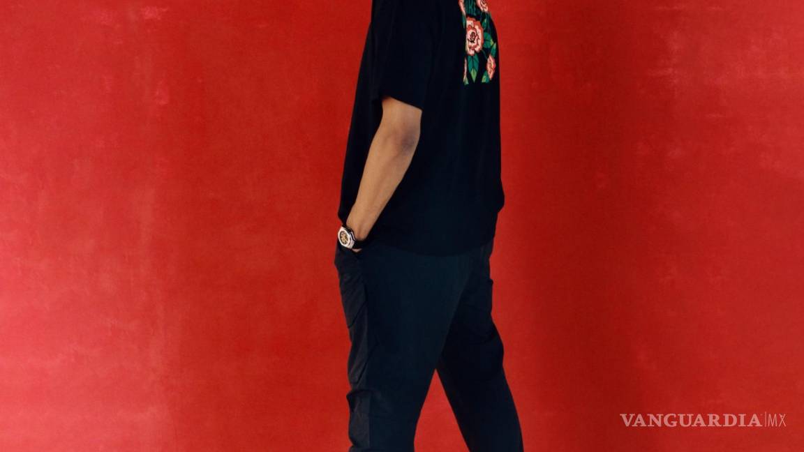 $!Mbappé durante sesión de fotos en Nueva York.