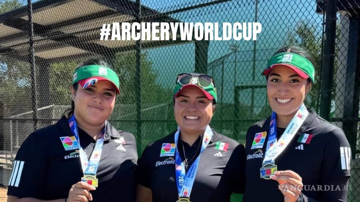 $!Becerra ganó doble medalla pues previamente conquistó el oro con Mariana Bernal y la coahuilense Dafne Quintero.