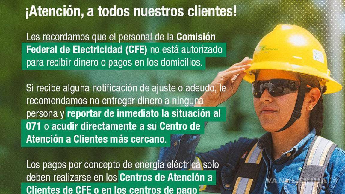 $!¿Qué es el operativo ‘Casa por Casa’ de la CFE, cuáles son las multas y en qué estados se ejecutará?