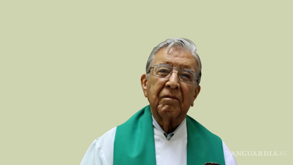 Celebra 70 aniversario padre Humberto González: dedicó 40 años a embellecer la Catedral