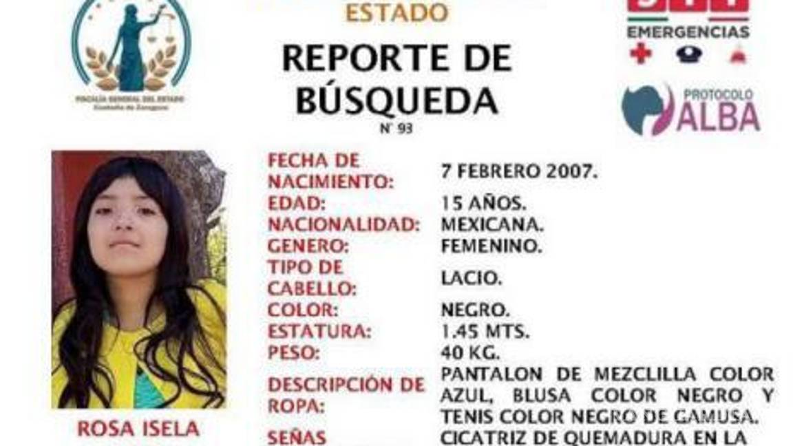 Coahuila: Rosa Isela de 15 años ya se reportó con su familia; no quiere regresar tras Alerta Amber