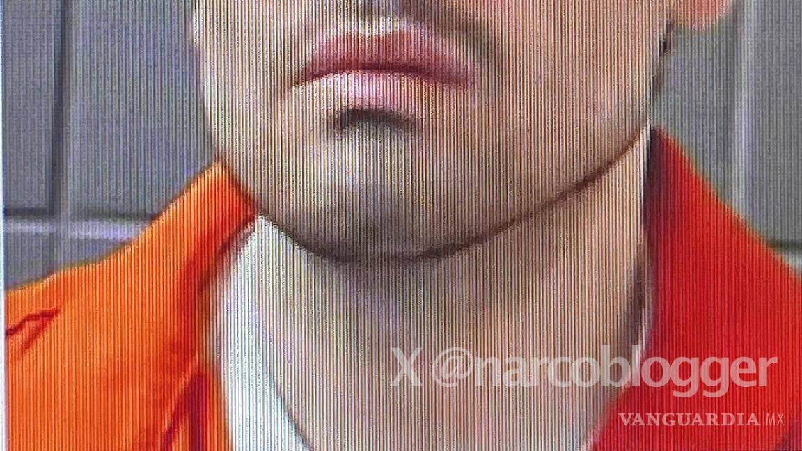 $!Esta es la fotografía que compartieron de Ovidio como prisionero en Estados Unidos | Foto: Especial