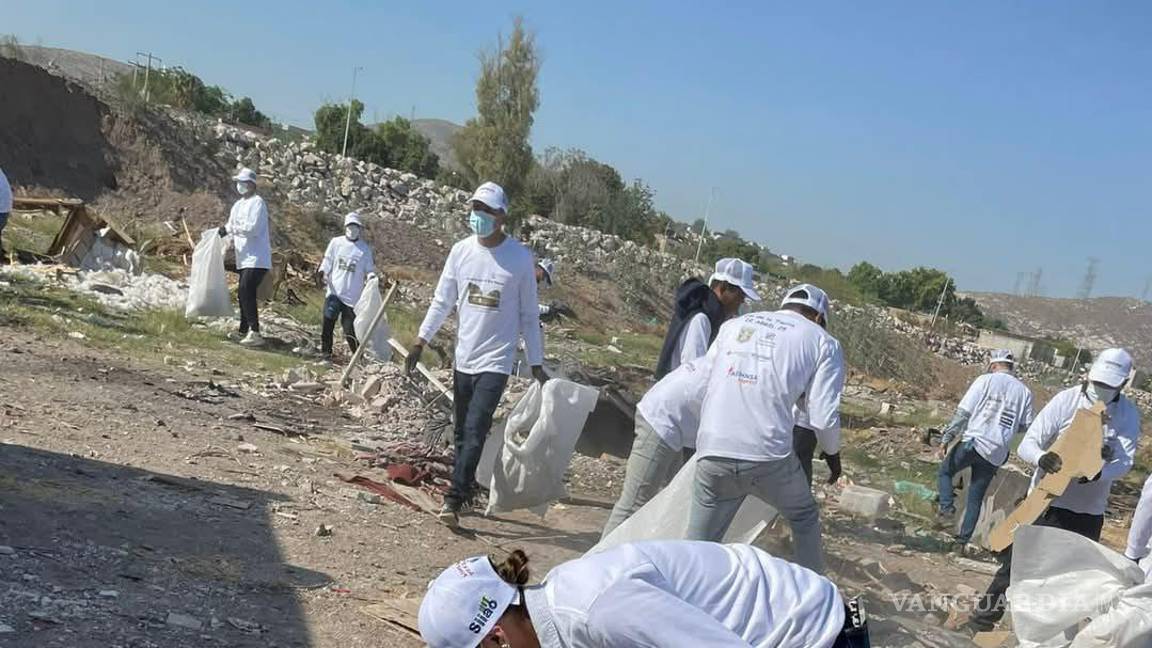 Dependencias de Torreón participan en jornada de limpieza ‘Unidos por el Río Nazas’