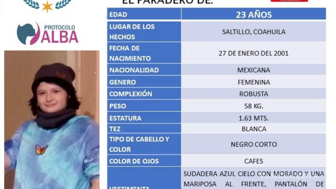 $!Piden ayuda para localizar a dos desaparecidos en Saltillo