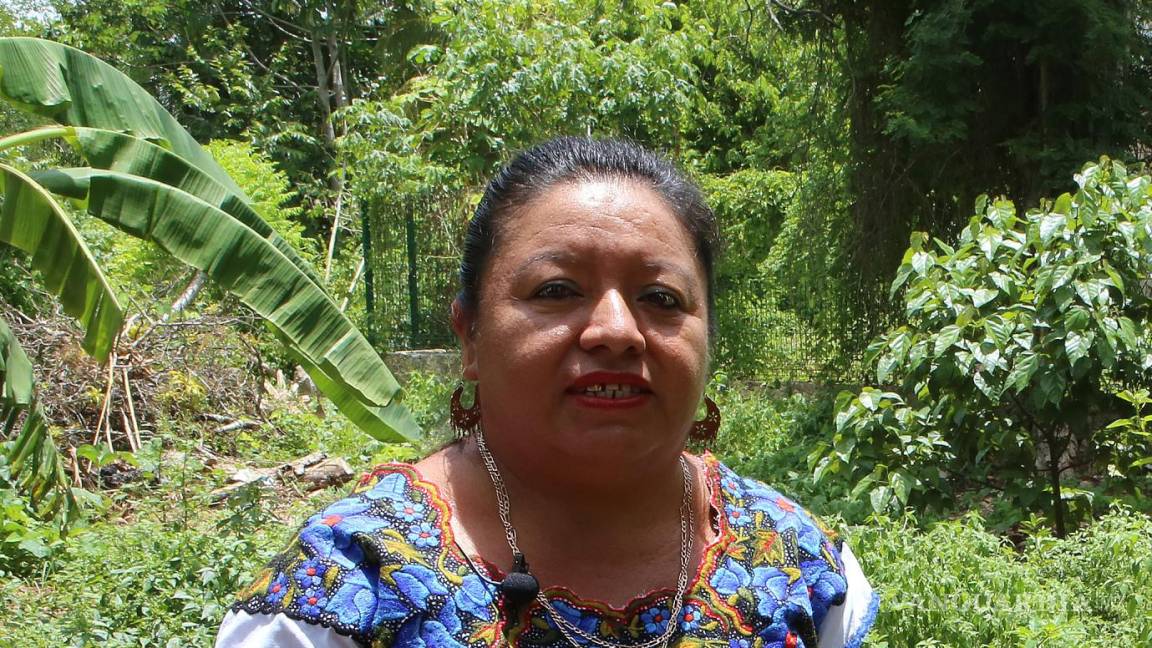 $!La chef indígena Rosalía Chay en Yaxunah, Yucatán (México).