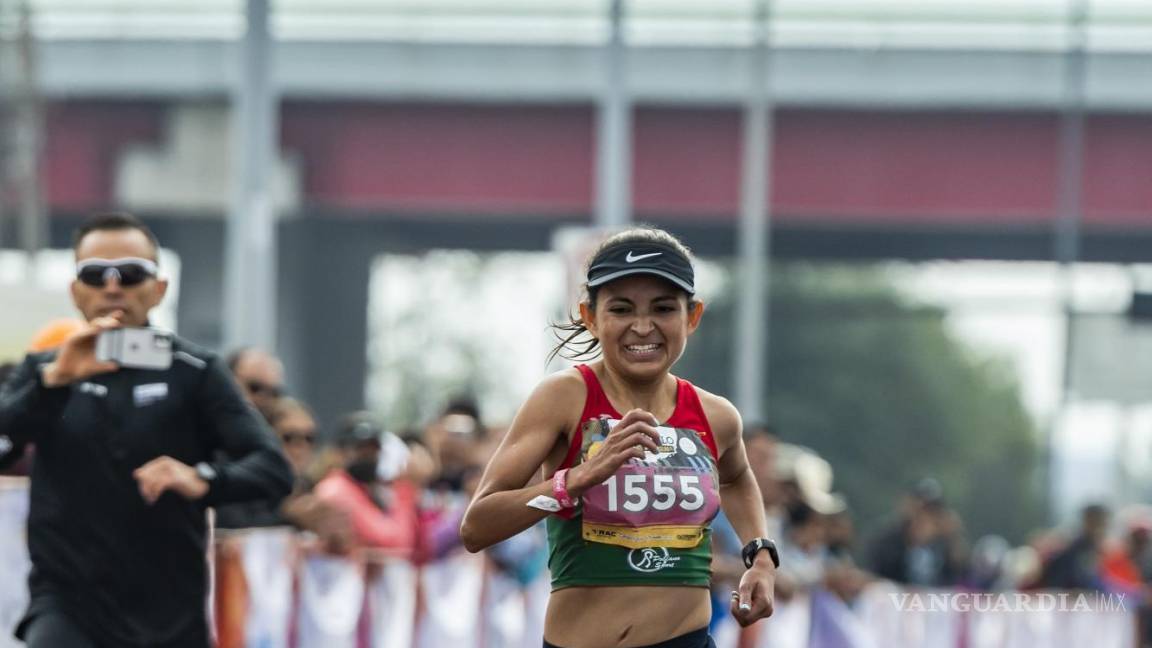 $!La coahuilense Miriam Castillo terminará el año como una de las mejores atletas de la región norte, se coronó en la categoría Coahuilense y terminó segunda en General Femenil.