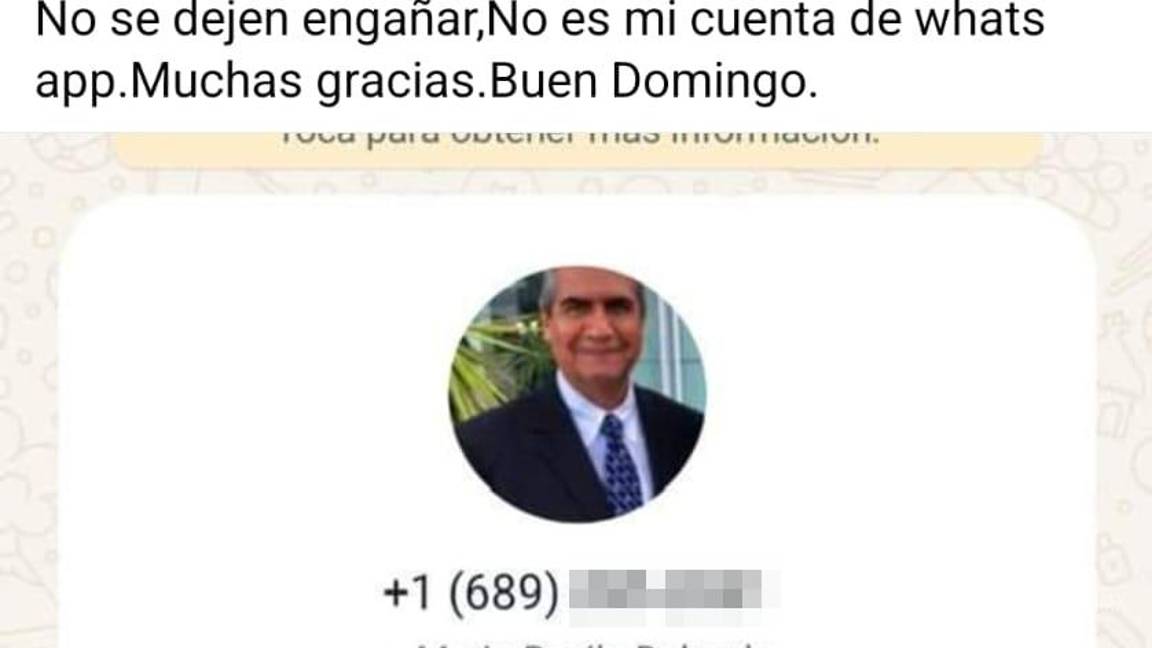 $!Mario Dávila Delgado utilizó su cuenta de Facebook para prevenir posibles fraudes a su nombre.