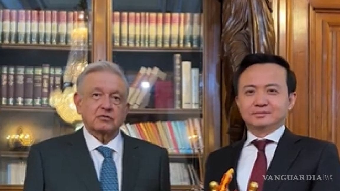 ¡Feliz Año Nuevo Chino! AMLO dedicó mensaje, junto al embajador Zhang Run