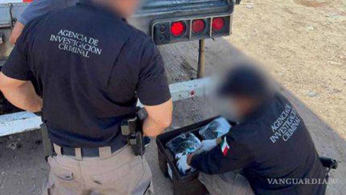 $!El hombre iba a bordo de un tractocamión, cargando dos millones dos mil 541 pastillas de fentanilo