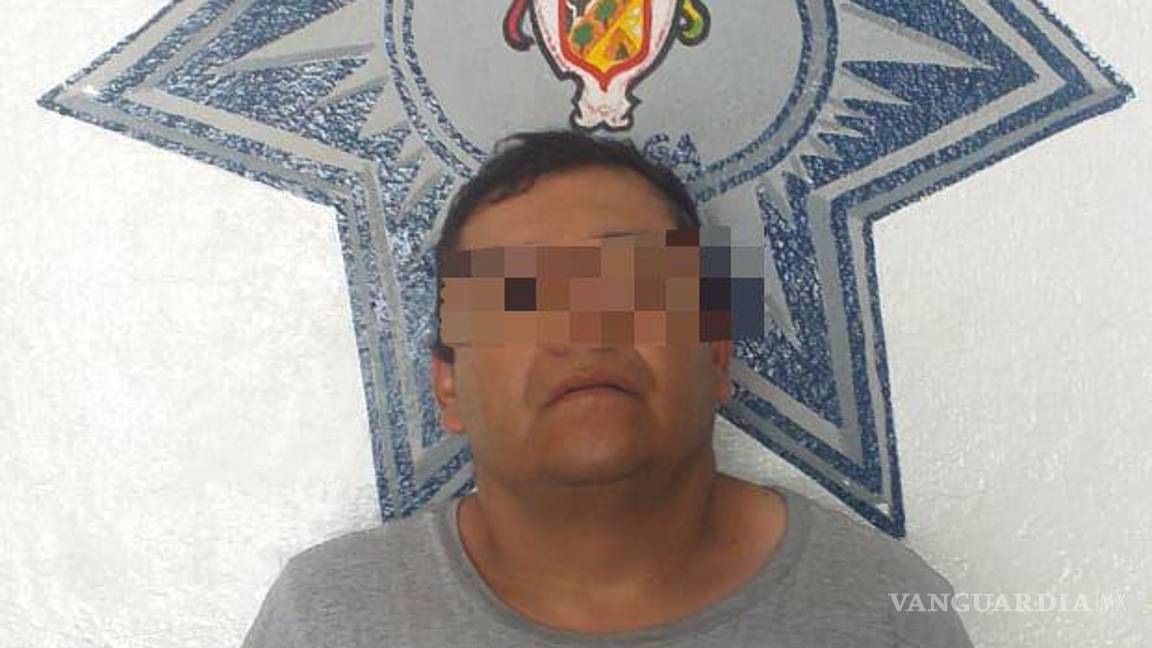 $!Detuvieron a Luis Manuel “N” de 49 años de edad.