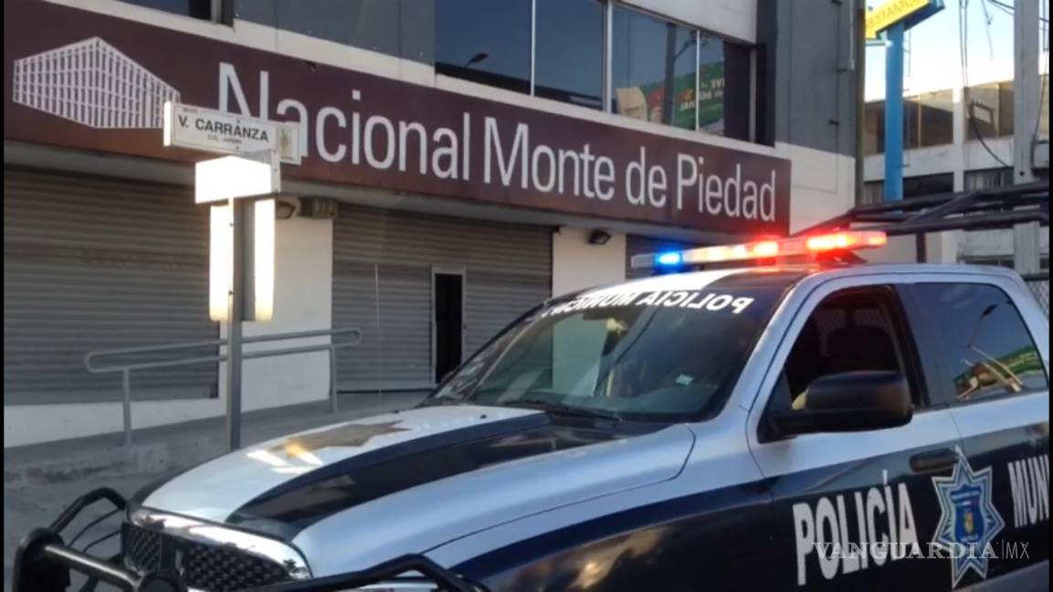 Intento de asalto activa código rojo en Saltillo; ladrones lograron huir