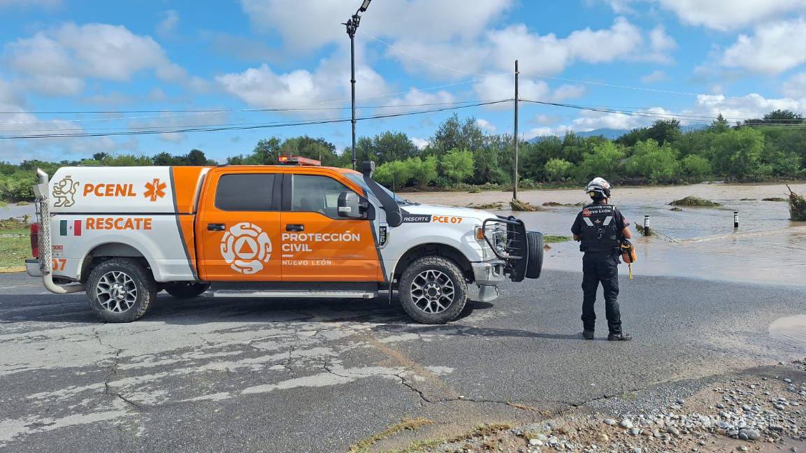 Comunidad en Doctor González, Nuevo León, queda incomunicada por las lluvias