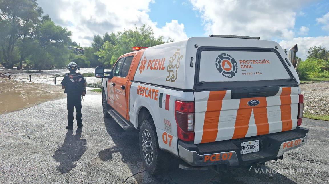 Comunidad en Doctor González, Nuevo León, queda incomunicada por las lluvias