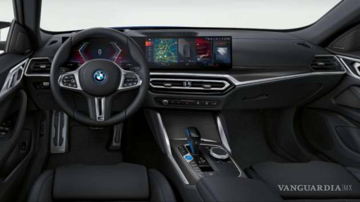 $!Interior del BMW i4 M50.