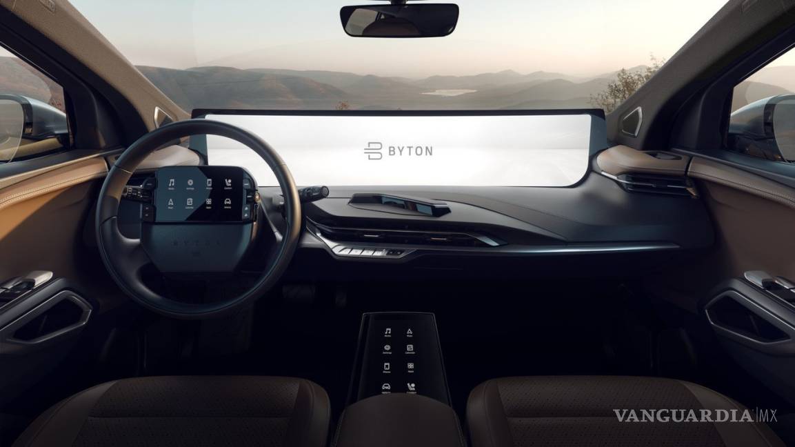 $!Byton M-Byte 2020, impresionante auto électrico que será todo pantalla en su interior
