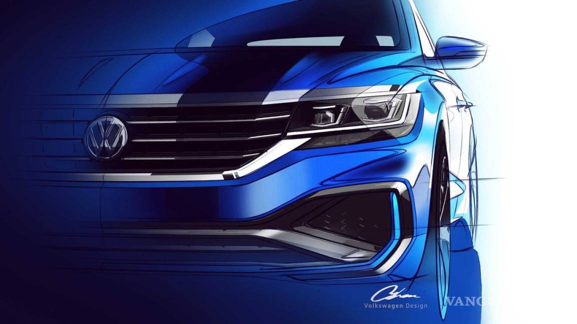 $!Volkswagen Passat 2020 será una fusión del diseño de Arteon y Jetta