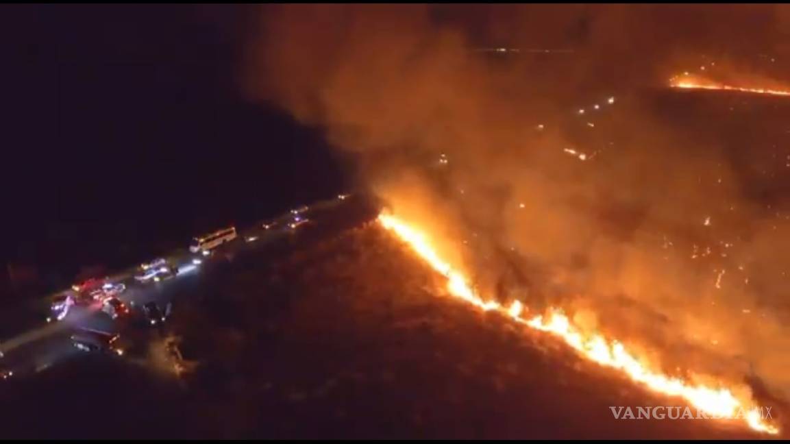 $!Provoca fogata incendio de más de 16 hectáreas en Nadadores