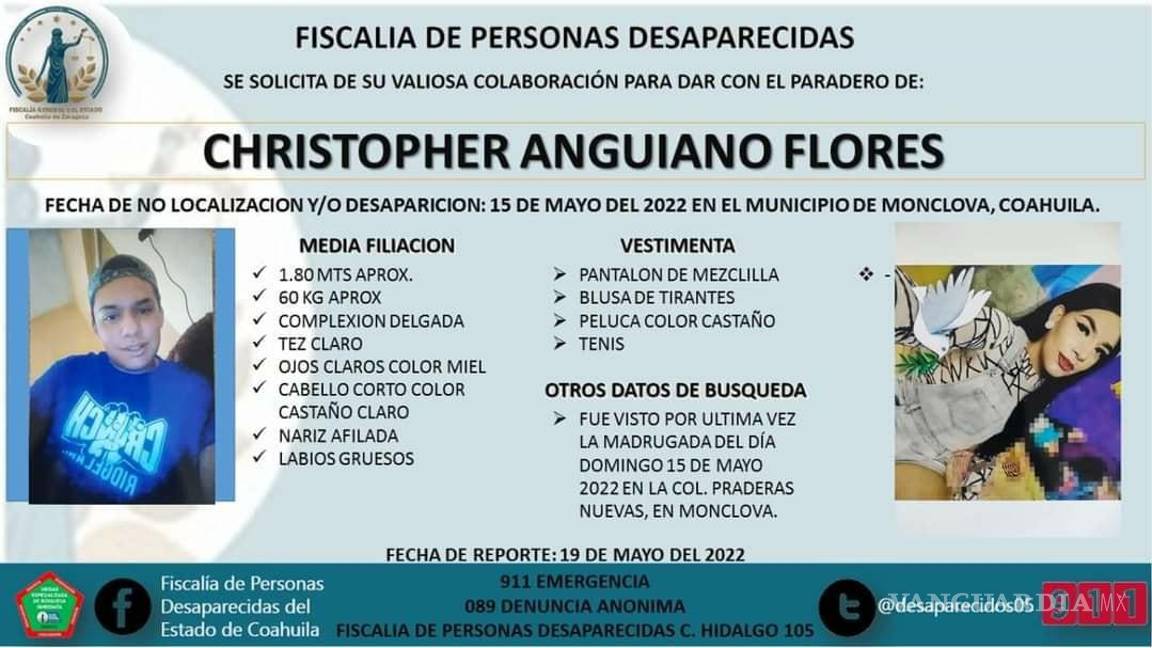 $!Ficha de búsqueda de Anguiano Flores.