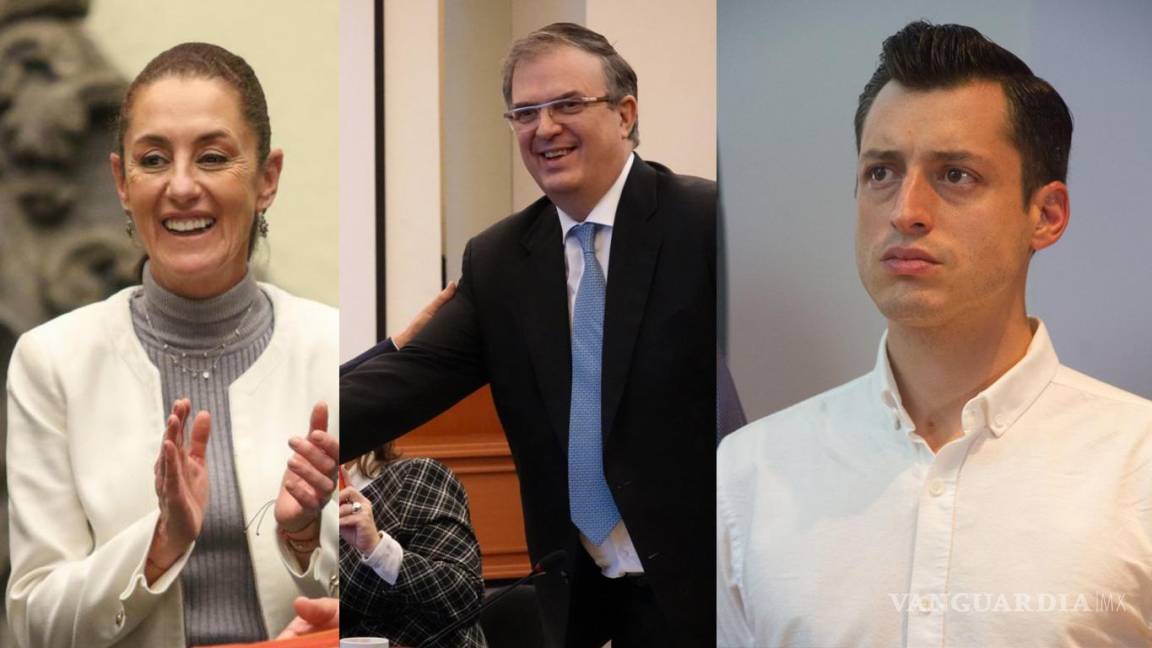 Revela encuesta que Ebrard y Sheinbaum “disputarían” la silla presidencial; Colosio es el favorito fuera de Morena