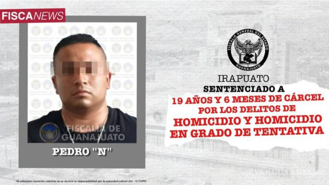 Policía que mató a menor en Guanajuato es sentenciado a 19 años de cárcel