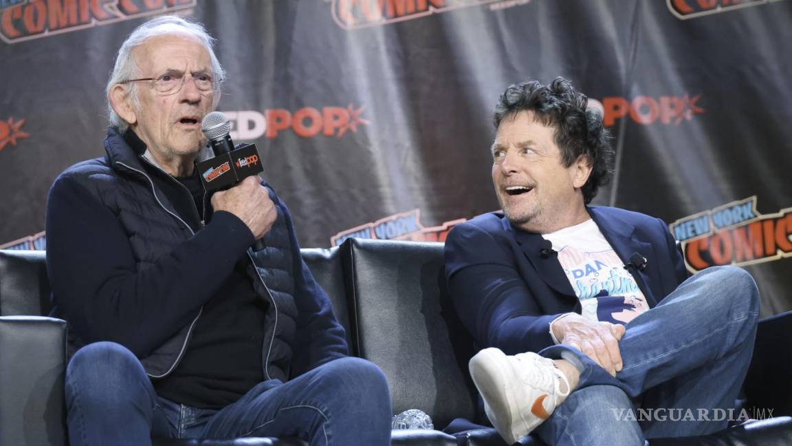 Michael J. Fox y Christopher Lloyd se reencuentran después de siete años