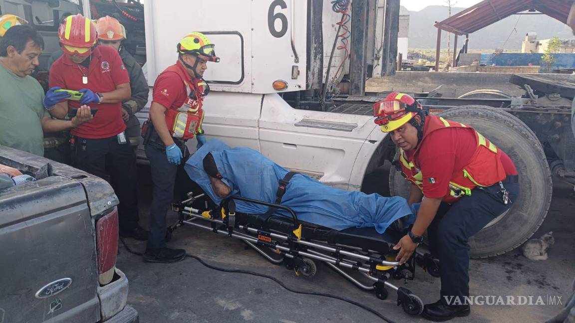 Explosión por tanque de gas deja a un hombre herido en Ramos Arizpe
