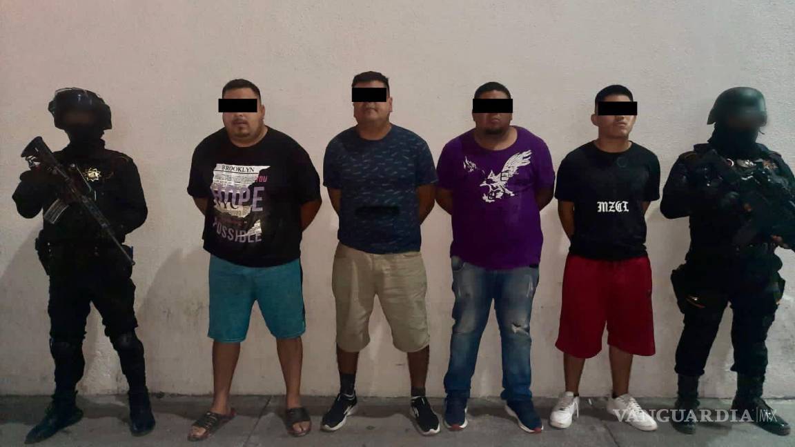 Tras persecución detienen en Montemorelos, Nuevo León, a presuntos integrantes de grupo criminal