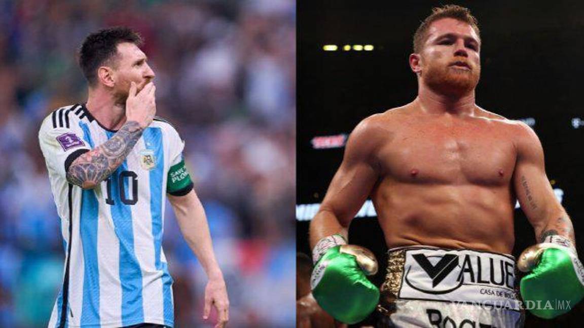 Canelo Álvarez pide perdón a Messi y les desea mucho éxito a México y Argentina