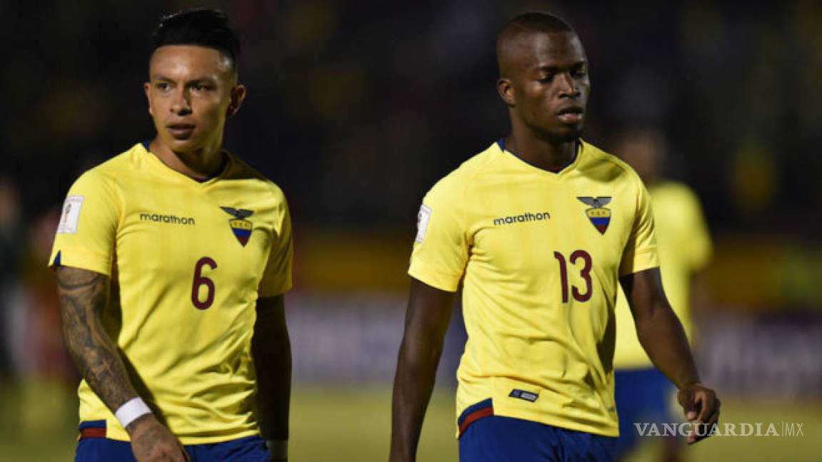 Suspenden a jugadores de Ecuador por irse de fiesta antes del partido con Argentina