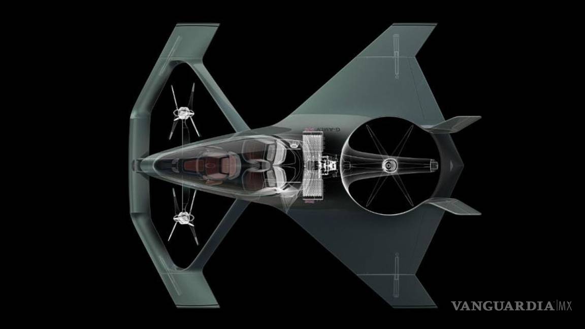 $!Aston Martin prepara un mini avión, Volante Vision Concept