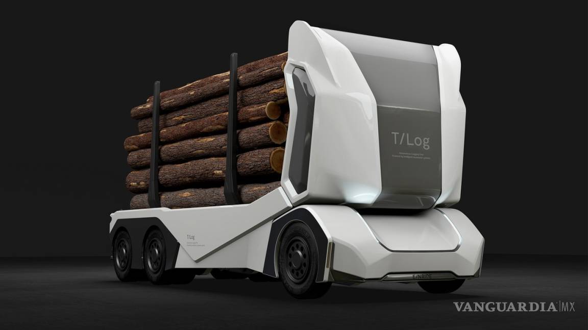 T-Log, así es el primer camión maderero 100 % eléctrico