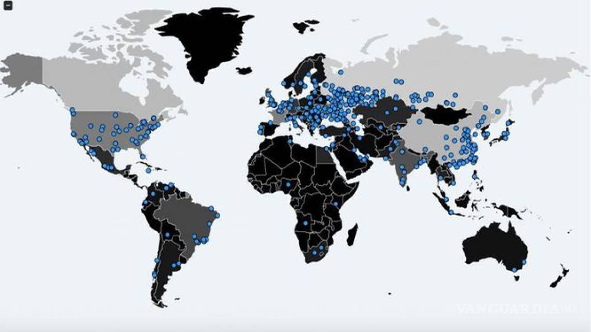 Ciberataque golpea a 99 países