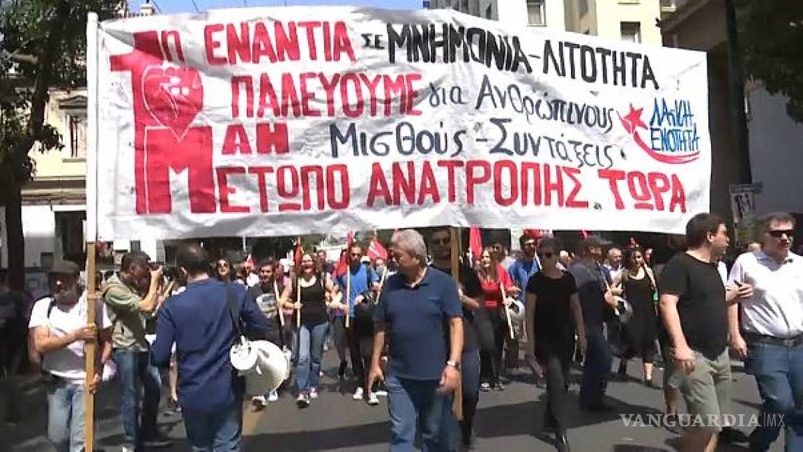 $!En Día del Trabajo, exigen defensa de pensiones y salarios en el mundo
