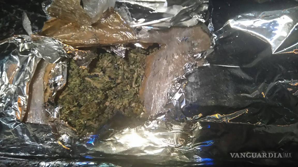 $!Detenido trailero con marihuana que llevaba a Monterrey