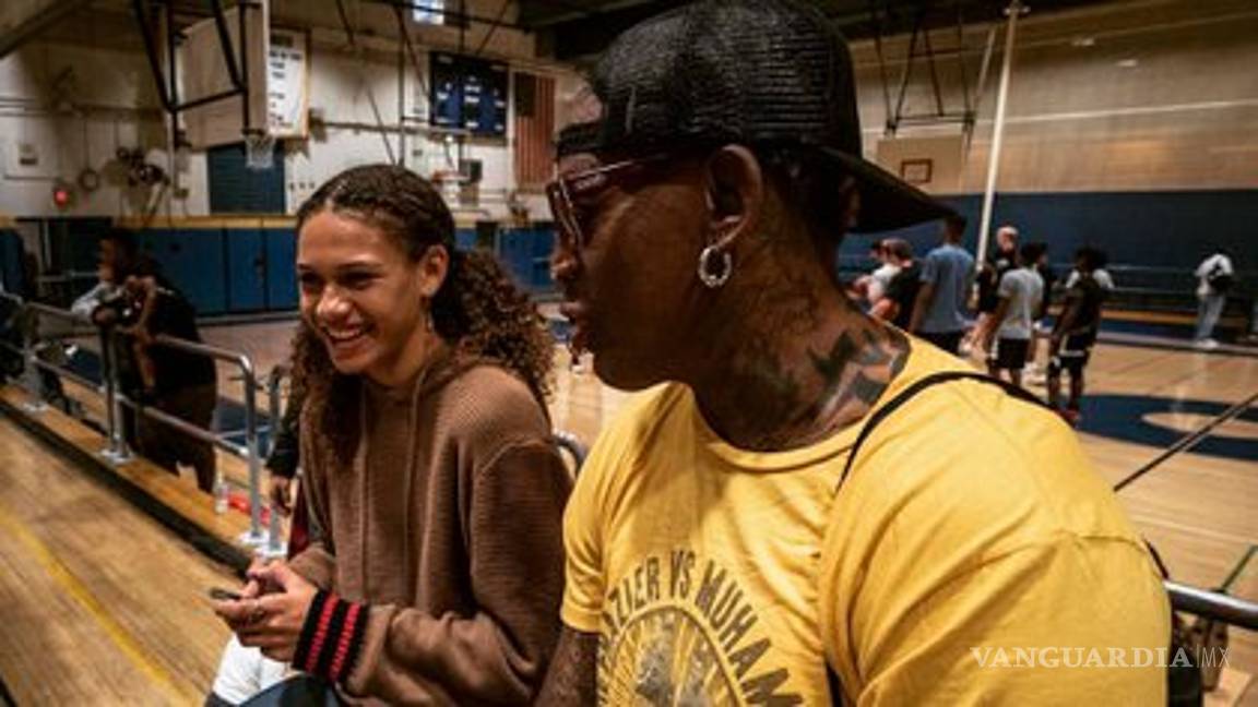 $!Ella es la hija de Dennis Rodman, que busca ser estrella del futbol