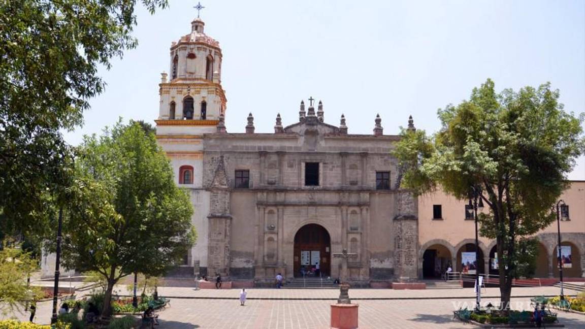 $!Parroquia y Exconvento de San Juan Bautista en Coyoacán.