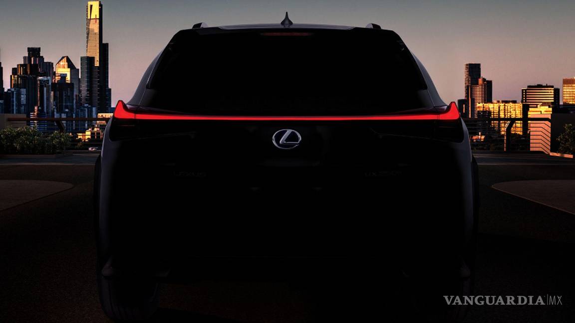$!Lexus UX se deja ver en teaser (video)