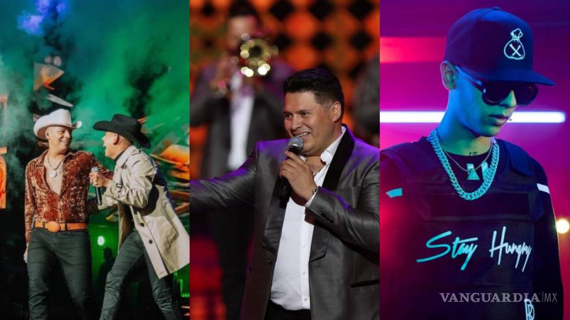 Grupo Firme, Banda MS y Natanael Cano representarán a México en Coachella 2022