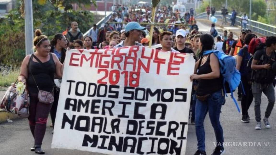 Equivale caravana migrante al total de migrantes que pasan al año por Coahuila