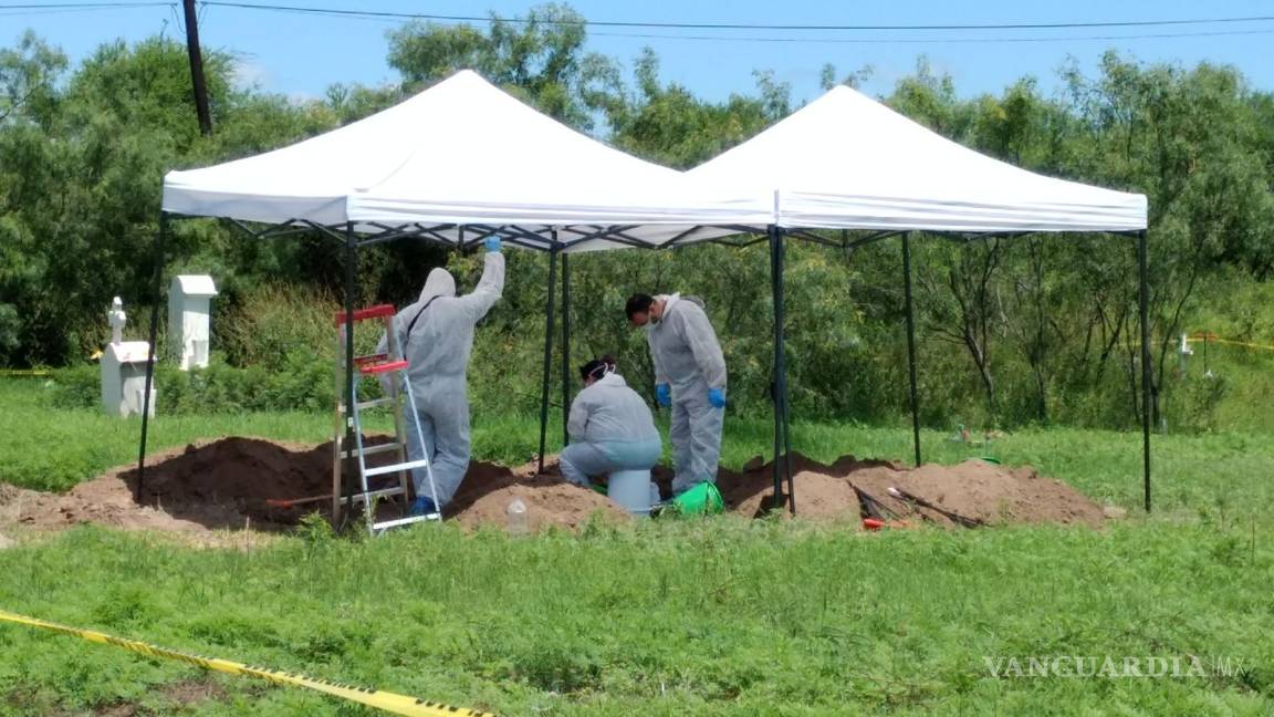 Tras exhumaciones en fosas comunes en Coahuila, hay posibilidades de identificar desaparecidos