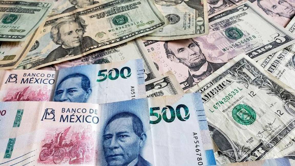 Peso mexicano opera con ganancia marginal en sesión de bajo volumen; 18.95 por dólar