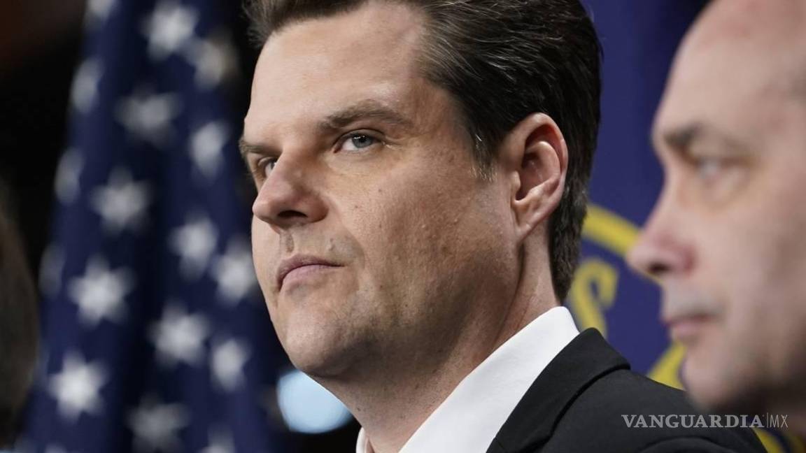 Tras escándalo sexual, Matt Gaetz abandona la nominación como fiscal general de EU