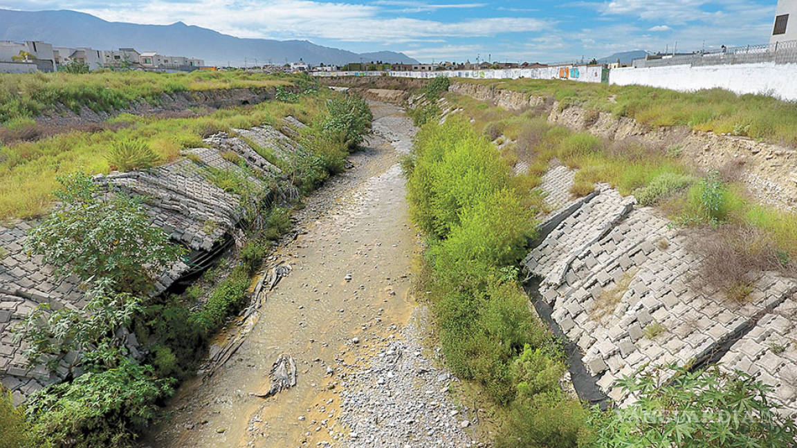 Reinician, 30 meses después, fallida reparación de arroyo en Saltillo