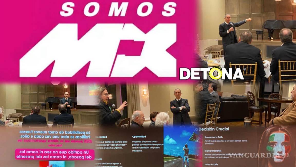 “Somos México”, insurgencia política en forma de nuevo partido