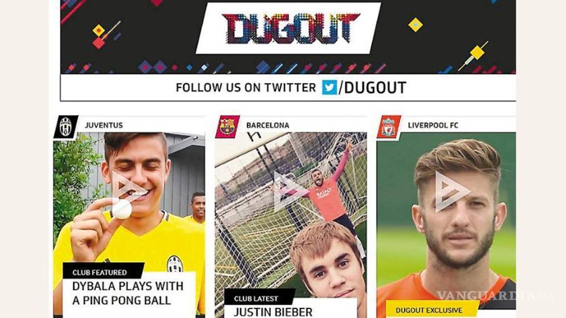 $!Dugout, la plataforma social de los grandes del fútbol europeo